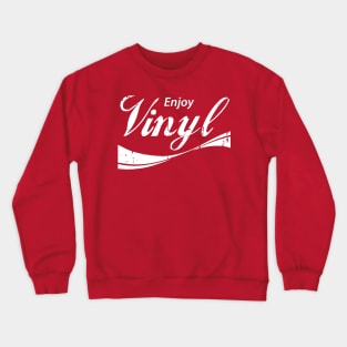 Enjoy Vinyl Record Crewneck Sweatshirt